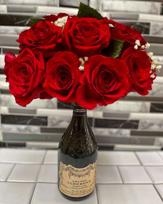 Rose Wine Bouquet